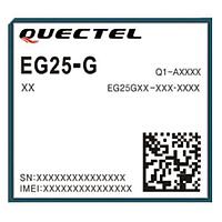 Quectel EG25GGB-256-SGNS ໂມດູນເຊລລູລາ Cat 4 + 3G + 2G, 2Gbit ROM+2Gbit RAM, ສຽງ + ຂໍ້ມູນ, ທົ່ວໂລກ