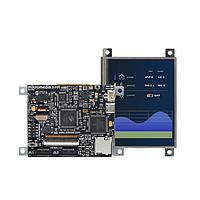 Mikroe MIKROE-6245 ບອດພັດທະນາ Mikromedia 3 ສໍາລັບ PIC Resistive FPI ມີກະແຈ