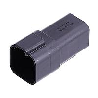 Amphenol SINE Systems AT04-6P-RD01BLK ຕົວເຊື່ອມ 6 ຂາ ຮັບສົດພ້ອມກັບການປິດຢູ່ດ້ານແດງ ການປິດຢູ່ດ້ານດຳ