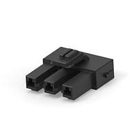 AMP Connectors - TE Connectivity 368570-9 ພາວເລີ້ຍໄປບອດ PDL 3P PLUG 6.5(GWT) BLK