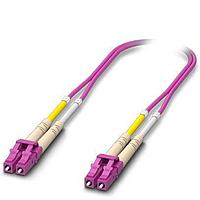 PHOENIX CONTACT 1115621 ສາຍເສັ້ນແສງໄຟເບີ Fiber Optic Cable Assemblies Multi-mode OM4 duplex jumper LC-LC UPC polishing ຄວາມຍາວ 5 m