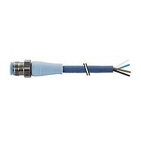 Murrelektronik 7024-12021-3210300 ຕົວເຊື່ອມ M12 ຜູ້ຊາຍ 0 ມີສາຍສັຍ F+B PRO, TPE-S 4x0.34 bu UL robot+ສາຍລາງ 3m
