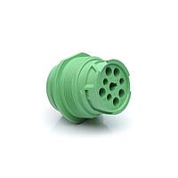 Amphenol SINE Systems AHD10-9-1939PR-BP80 ຕົວເຊື່ອມຕໍ່ 9P Recpt Reduce Seal Jam Mount, ປະເພດ 2