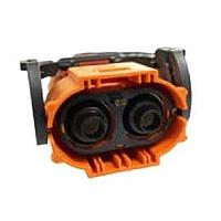 Amphenol PCD Shenzhen HVSL1000062C135 ຕົວເຊື່ອມຕໍ່ລົດ 10MM HVSL1000 ST PLG 2 WAY W/HVIL- C CODE