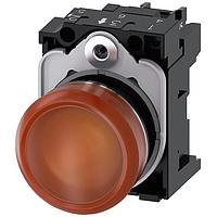 SIEMENS A6X30144451 ແຜງຕິດຕັ້ງແບບ LED ສະແດງສະພາບໄຟຟ້າ. ແສງສີເຫຼືອງ