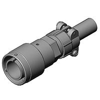JAE Electronics JK06EF10PN1-F0 ຕົວເຊື່ອມຕໍ່ Circular MIL Spec 10 ຕໍ່ຕຳແໜ່ງ, ກະດູກສອນ, ປຸ່ມຢືດສາຍສະເໜີ