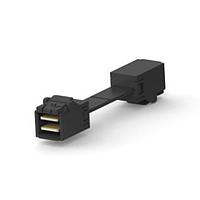 AMP Connectors - TE Connectivity 2820350-4 ສາຍ Mini SAS/SATA ຕົວຕົວຕົວຕົວຕົວຕົວຕົວຕົວຕົວຕົວຕົວຕົວ 4i MR 1.0 100 Ohm