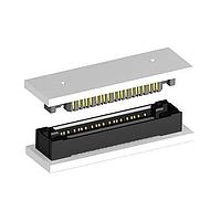 InterCon Systems IC134270221 ຕູ້ຮັບສະຫຼອງ Receptacles Stacker Rcpt 20 Pos w/GuidePins No Lossy