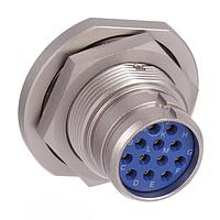 Amphenol Air LB Germany 1332EV212FZ ຕົວເຊື່ອມຕໍ່ AirLB Push-Pull Conn 12C 7.5A SKT RECP