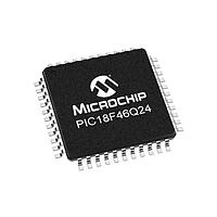 Microchip Technology PIC18F46Q24-E/PT ມາຄຣອຄຄອນໂຕເລີ 64KB Flash, 4KB RAM, 512bytes EEPROM, MVIO, 10b ADC2, 8b DAC, ACP, Comp, PWM,