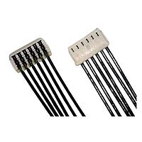JST Commercial A06SR06SR30K152A ການປະກອບ Jumper 6" ຄວາມຍາວ 1.0 mm Pitch SR Standard Catalog Assembly