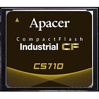 Apacer AP-CF512MRHNS-NRK ບັດ Compact Flash Cards Industrial CS710-CF SLC ບໍ່ສາມາດຖອກອອກ 512MB 24nm
