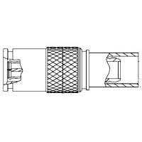 AMP Connectors - TE Connectivity 1460010-1 ຕູ້ຕໍ່ RF / ຕູ້ຕໍ່ Coaxial ປຸ່ມສາຍ 1.0/2.3 ສຳລັບ LMR 240