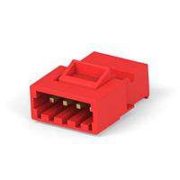 AMP Connectors - TE Connectivity 3-643995-4 ປຸກຮາງຮອງ 04P MTA156 PSTD CONN 22AWG LF