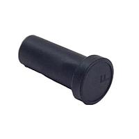 Amphenol Fiber Optics 905-5173-02-MD ຝາປະກອບສາຍແຟບເອັດອອບຕິກ, ຝຸ່ນ, ບໍ່ມີສາຍຜູກ, ບໍ່ມີຮອບ, ສີດຳ