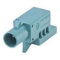 Rosenberger 59Z118-C00Z ອຸປະກອນເສີມ ກອງພາສຕິກ ປລັກ ຕົວຕົວກົງ Z ສີນ້ຳເງີນ