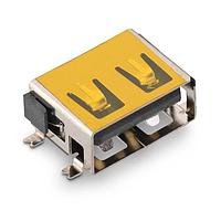 Wurth Elektronik 629104190121 ຕ່າງຫຼັກ USB Type A WR-COM USB Type A THT Hztl Short