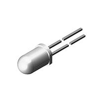 Vishay General Semiconductor TSHF6410-ES21 ອິຣເດີເມັດເຕີ (IR LEDs) IR EMITTER DH 890NM 5MM 22DEG-E3