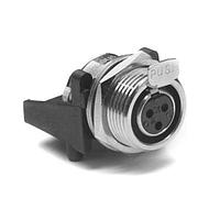 Amphenol Audio AG5FCCH ຕົວເຊື່ອມຕໍ່ XLR ຂະໜາດນ້ອຍ 5 ຂົ້ວ ສຳລັບສາຍ Mini XLR G Type ຂາສຳຜັດເພດຍິງ PCB ແນວນອນ ເຄືອບນິກເກີນ