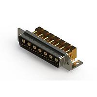 EDAC 629-24W7640-5N4 ຕູ້ຕິດຕໍ່ D-Sub ປະສົມມຸມຂວາ ຕູ້ຕິດຕໍ່ພະລັງງານ Combo D-Sub