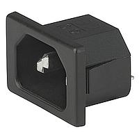 Schurter 6162.0011 ປະຕູເຂົ້າ 1061 APPLIANCE INLET 10A 70C
