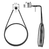 OMEGA TAT50016 Stainless Steel Tank Immersion Heater Over the Side Vertical Loop Element (7500 W, 40 W/in²)