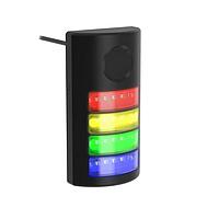 Banner Engineering TLF100PDLGGRRAQP ໄຟຫຼັງສະແດງວັນທີ່ມີການຕິດຕັ້ງແບບຝັງພາຍໃນ Daylight Visible Flush Mount Tower Light TLF100 Pro ມີ Pro Editor; ໄຟຫຼັງສະແດງວັນທີ່ມີການມອງເຫັນວັນ; 4 ສ່ວນແສງສະແດງພ້ອມສຽງດັງ; ກອງສີດຳ; 24 V dc; ອັດຕາການປ້ອງກັນສິ່ງແວດລ້ອມ: IP65; IP69K; ສີ: ເຂັ້ມ, ເຂັ້ມ, ແດງ, ແດງ; 150 mm (6 in) 8-pin M12 PVC Pigtail QD