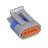 Aptiv 15317574 ຕົວເຊື່ອມ CONN M/P 150.2 4W F SLD MED GRY NYL
