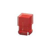 Keystone Electronics 8680 ຝາເລນ LED T1 ແດງ SQ LENS CAP