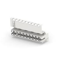 AMP Connectors - TE Connectivity 1703136-1 ຮອງສະໜອງສະເພາະ & ຮອງສາຍໄຟ 10POS MT - EDGE HOUSING