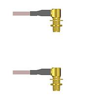 Amphenol Custom Cable Q-2P02P0005108i ສາຍສະບັບ RF SMA-RJB/SMA-RJB G316 108I