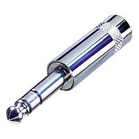 REAN NYS202L ປລັກຕໍ່ໂທລະສັບ 1/4" ສະເຕຣີໂອ Ni/Ag OD ເຖິງ 7.5mm