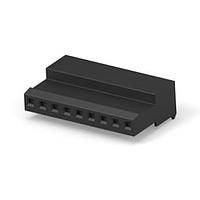 AMP Connectors - TE Connectivity 3-643498-9 ການປະກອບ Receptacle 09P MTA100 CONN ASSY BLK LF