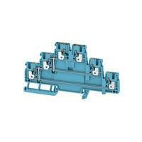 Weidmuller 2428850000 ບລັອກຕິດຕາມລູກລົດ DIN A3T 2.5 VL BL