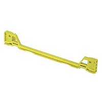BIVAR CPCI-220Y ຕູ້ວາງແລະຕູ້ວາງ Racks & Rack Cabinets CRD GUIDE YELLOW 8.24" L, 0.118 SLOTW
