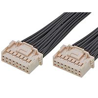Molex 221955-1161 ສາຍສະເພາະ Discrete Wire iGrid-to-iGrid (OTS) ການປະກອບສາຍ Dual Row 100mm ຄວາມຍາວ 16 Circuits ສີທຳມະຊາດ
