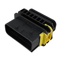 AMP Connectors - TE Connectivity 1-1564412-1 ທາບ ເຮາຊິ້ງ 18POS, TAB 1.6X0.6, TAB HSG, ASSY