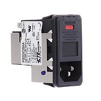 AMP Connectors - TE Connectivity PS00XDSXA ການເຂົ້າ 10A ຟິວສຄູ່ ຕິດຕັ້ງແບບກົດເຂົ້າ