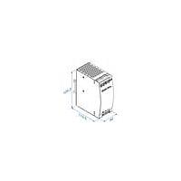 Altech PSW-12024 ອຸປະກອນຈົດພະລັງງານ DIN Rail 5A 24VDC 120W