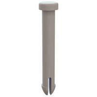 Essentra Components 27PIF0100 ອຸປະກອນກັບກັບດ່ວນ Push-In, ຮູ .250, ຄວາມຫນາແຜ່ນ 1.543
