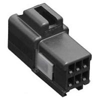 Aptiv 13968716 ຂໍ້ຕໍ່ 6 ທາງ ຜູ້ຊາຍ OCS 1.5 ບໍ່ມີການປິດ ສີດໍາ CONN