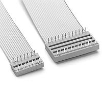 3M Electronic Solutions Division 1M-10A1-040-3365-018.0-00-AB-00-0 Flat Ribbon 40P 18" SKT-PCB 28AWG STRANDED PVC