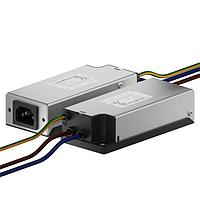 Schaffner FN2640-10-07-C11 ຕົວກັນສະຫນອງສາຍພະລັງງານ IEC ຕົວກັນສະຫນອງເຟສເດັດ 1HU 10 A, ການເຊື່ອມຕໍ່ສາຍລິດຊ໌, 4.7nF