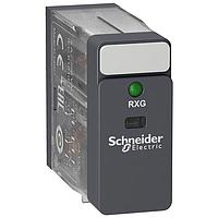 SCHNEIDER RXG23BD Harmony Relay RELAY 2CO 5A@250VAC 24VDC COIL LED