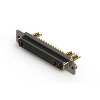 EDAC 628-25W3622-3TA ຕົວເຊື່ອມຕໍ່ Mixed Contact D-Sub Connectors Vertical Combo Dsub