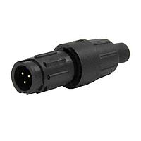 CONXALL 18282-3PG-522 ຕົວເຊື່ອມມົດຕົວມົນມົນ Micro-Con-X ສາຍສັ້ນ-ສາຍສັ້ນ, 3 ໝຸ່ມ 20, ຜູ້ຊາຍ, ຖ້ວຍບົດບາດ, ຈຳນວນຫຼາຍ