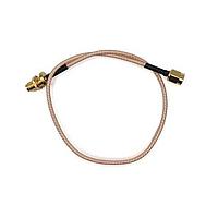 Mueller BU-4150031012 ສາຍສະເພາະ Coaxial RF Coaxial Connector ແລະ Cable Assembly, SMA ເຖິງ SMA, ປົກກະຕິດທາງ SMA Bulkhead Female ເຖິງ SMA Straight Male, ມີການປ້ອງກັນ, RG-316, 12"