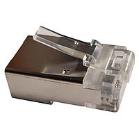 Adam Tech MTP-88-W-S-C6A1 ປຸ່ມປົກປ້ອງການຕົກຫຼຸດ Strain Relief CAT6A, 8P8C, 30U PLATING, S