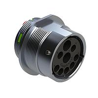 Amphenol SINE Systems AHDBM04-24-91PN ປະຕູຮັບສະຫນອງ ຂະໜາດ 24, ຕຳແໜ່ງ 9 ປະຕູຮັບ ISOBUS, ກຸ່ມຫຼັກ, ການປິດປອງທົ່ວໄປ, ຕົວແປງການດັບກວ້າງ (WTA), ຕົວດັບອອກ