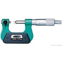 INSIZE 3281-S25 Screw Thread Micrometer (0-25mm;0.01mm; measuring tips included)